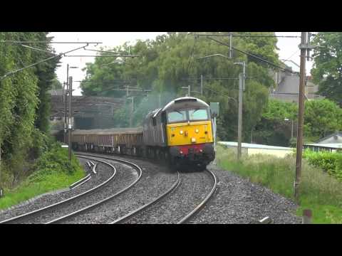 57012/57010 6k27 Carlisle New Yard - Crewe Basford Hall engineers, 13th June 2014