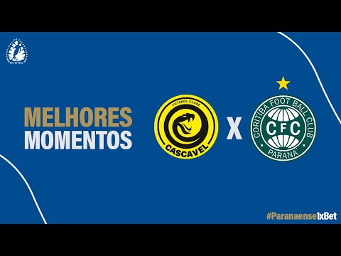 Gols e lances de Cascavel CR x Coritiba