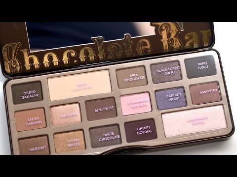 TOO FACED CHOCOLATE BAR PALETTE REVIEW