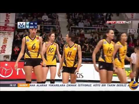 Vakifbank vs Bursa | 16 Jan 2017 | Semifinal | Turkish Cup Women Volleyball