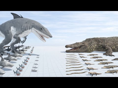 Purusaurus vs Aqua Rex – Battle of Prehistoric Water Giants