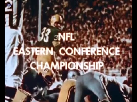 1968 NFC Divisional Playoffs Dallas Cowboys vs Cleveland Browns