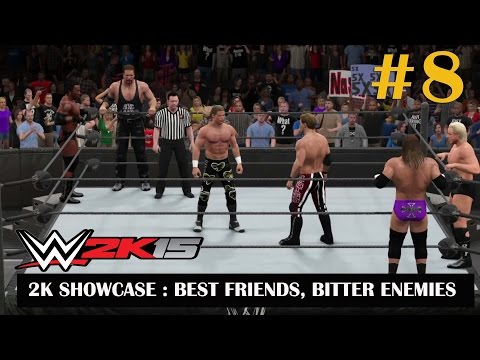 WWE 2K15 (PS4) 2K Showcase - Best Friends, Bitter Enemies #8 Walkthrough Gameplay