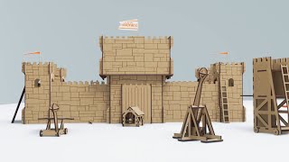 Video de Castillo Fuerte Medieval con stickers!