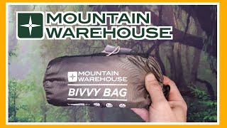 Mountain Warehouse Bivvy bag waterpoof  test and review
