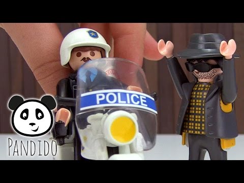 ⭕ PLAYMOBIL Polizei - Polizeikoffer mit Dieb - Spielzeug ausgepackt & angespielt - Pandido TV