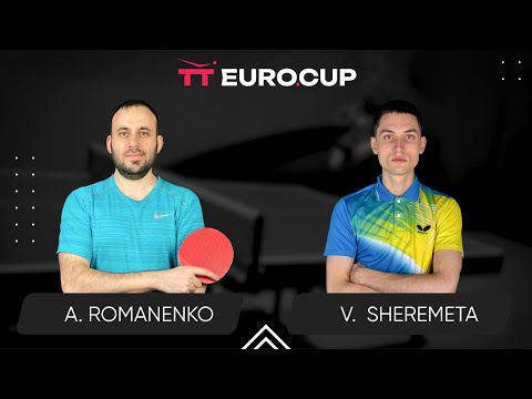13:15 Andrii Romanenko - Vladyslav-Ivan Sheremeta 22.07.2024 TTEuro.CupUkraine Professional. TABLE 3