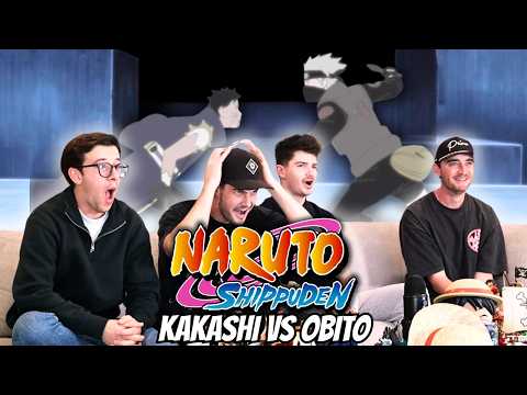 KAKASHI VS OBITO...Naruto Shippuden Episodes 373-375 | FIRST TIME REACTION