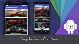 Android Studio - RecyclerView &amp; CardView