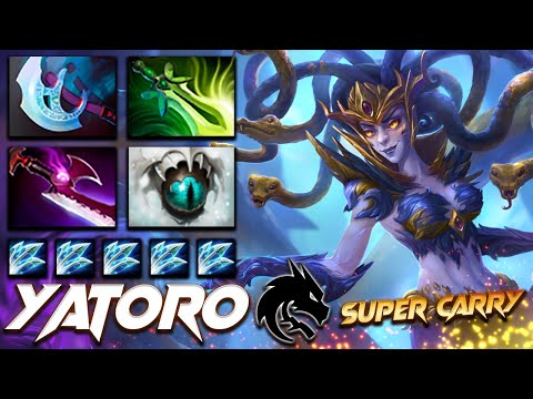 Yatoro Medusa Super Carry - Dota 2 Pro Gameplay [Watch & Learn]