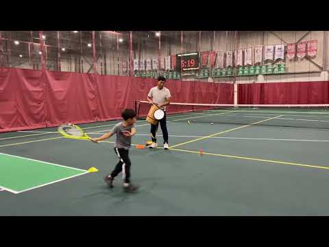 #Saskatoon#field house William playing tennis 2021