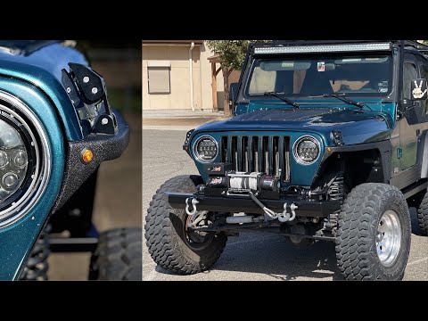 Jeep Tj Wrangler | Amazon Front Fender Install
