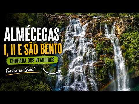 As Cachoeiras Mais Bonitas da Chapada dos Veadeiros? Almécegas e São Bento