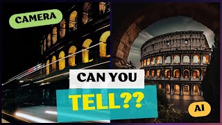 Can YOU tell the Difference? Camera vs. AI - You Won't Believe the Result!