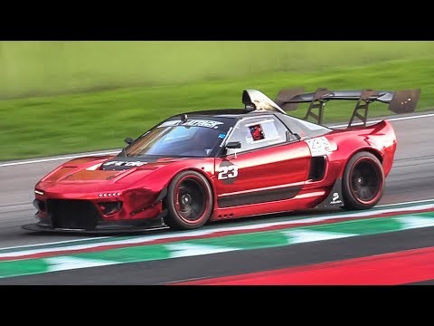 Time Attack Italia 2019: Final Round Imola - Civic EG K20 Turbo, NSX Rocket Bunny, 930 Turbo...