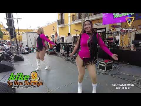 🎵Popurri Manicero✨ Kike y la Nueva Naranja🍊 Bailando rica cumbia en Izamal Yucatan🎹 Musicas buenas🎶