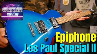Video thumbnail for Epiphone Les Paul Special II Flamed Maple Plus Top Review by The Guitar Manifesto