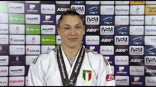 Единоборства Alice BELLANDI (ITA) — Abu Dhabi World Championships Seniors 2024 Silver medalist -78 kg