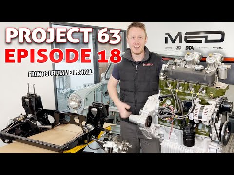 Project 63 part 18 - New front subframe and 1310cc modified A-Series engine