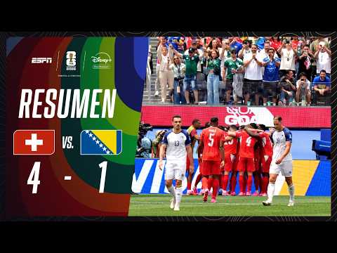 Resumen Suiza vs Bosnia y Herzegovina