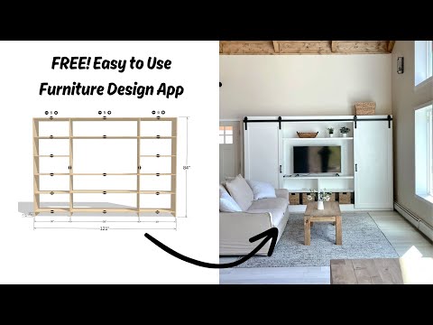 Design Your Own Furniture! Free, Easy to Use App