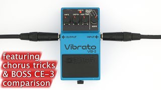Boss VB-2 Vibrato - What To Know & Where To Buy | Equipboard Boss VB-2 Vibrato - What To Know & Where To Buy | Equipboard