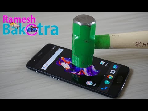 OnePlus 5 Screen Scratch Test Gorilla Glass 5