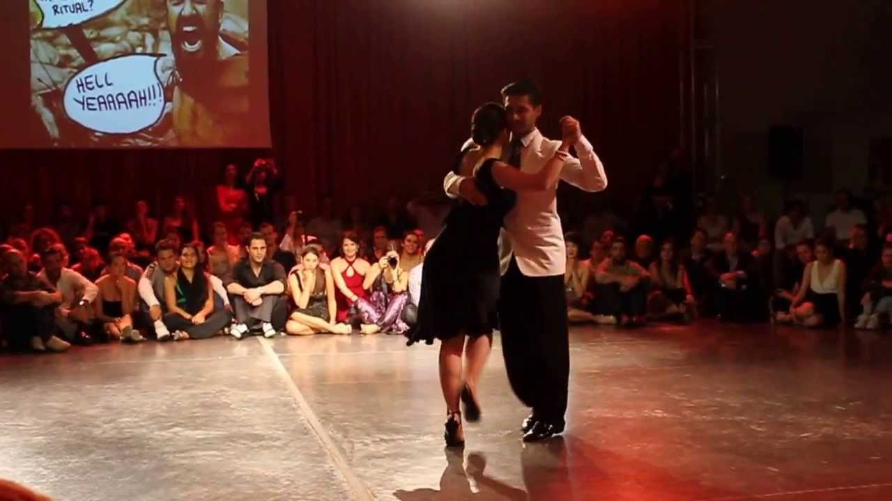 Ines Muzzopappa & Dante Sanchez Milonga Performance 2 Tango Ritual Istanbul at YEM