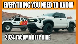 TOYOTA TACOMA FINALLY GOT THIS 1 THING RIGHT! - 2024 Toyota Tacoma TrailHunter & TRD Pro deep dive