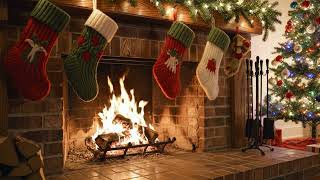 10 Hours of Cozy Christmas Fireplace 🔥 | Relaxing Holiday Ambience for TV