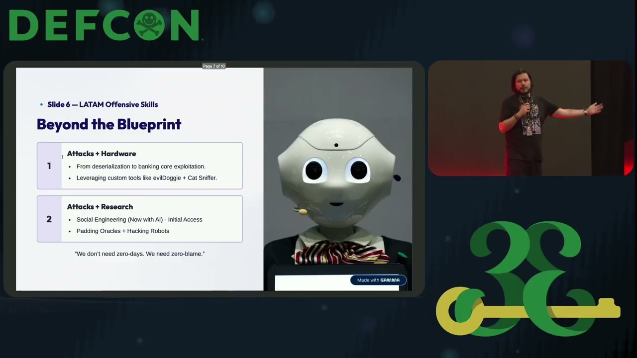 DEF CON 33 - Cybersecurity in Latin America - Stories of Resilience & Innovation - Giovanni Forero