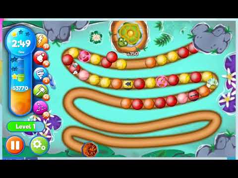 Woka Woka Game Marble Arena 2019 04 10  Level 1 no Booster by Michi G