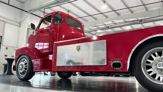 1948 Chevrolet 5400 Custom Car Hauler Start Up