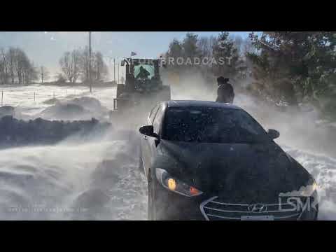 12-21-2022 Lynden, WA - Winter Storm, Strong Winds and Drifting Snow, Stuck Vehicles, Snow Removal