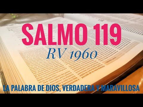 Salmo 119 Reina Valera 1960  Español  #marvingera.
