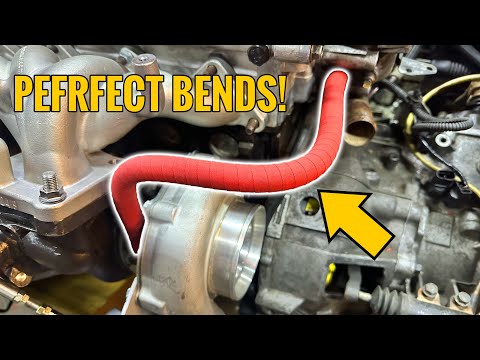 EASIEST Way to Bend Rubber Hoses WITHOUT Kinking them!