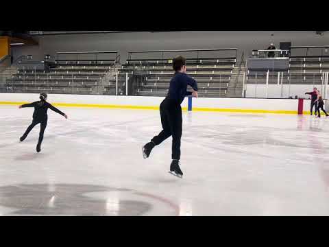 Zlate Alekseeva - intermediate pair test