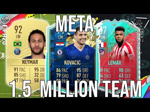 BEST META 1.5 Million Coin Team To Get Elite during TOTS (5* WF) - FIFA 20 Ultimate Team