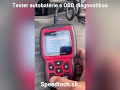 Tester autobatérií 12V - s univerzálnou OBD diagnostikou v češtine - Video Youtube