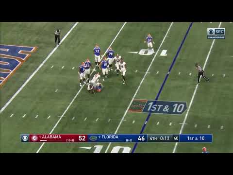 Last Play Of 2020 SEC Championship Game And Celebration