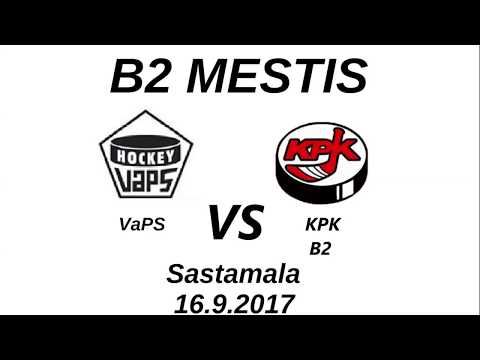 Mestis-karsinta 2017 - 2018, B2: VAPS VS KPK (koko peli)