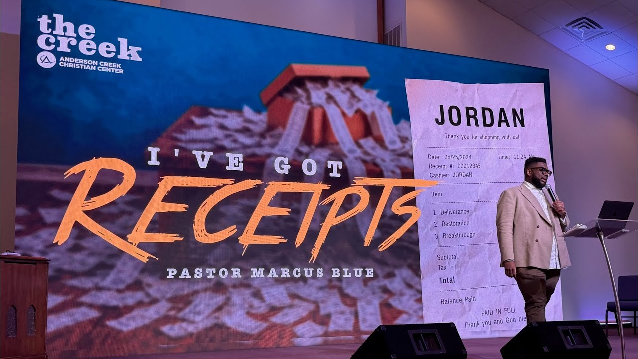 I Got Receipts | Pastor Marcus Blue