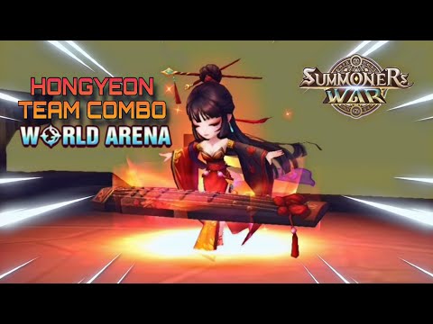 Hongyeon Team Combo in World Arena Ep. 5 - Summoners War