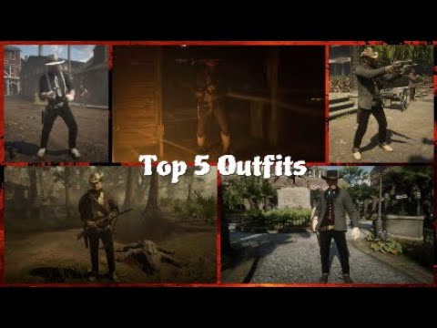 Red Dead Redemption 2 My Best Top 5 Outfits