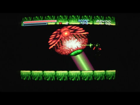 Majyūō - King of Demons - Super Famicom CRT Gaming (Commodore 1084S setup)