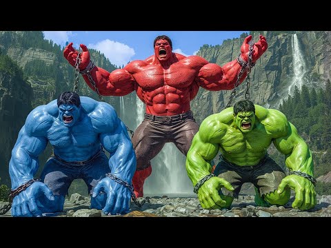 BLUE HULK vs RED HULK EPIC BATTLE! However, HULK Unexpected SAVE Changes Everything!