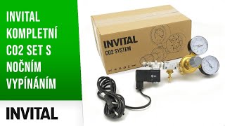 Kompletný CO2 set s 5 l fľašou s nočným vypínaním