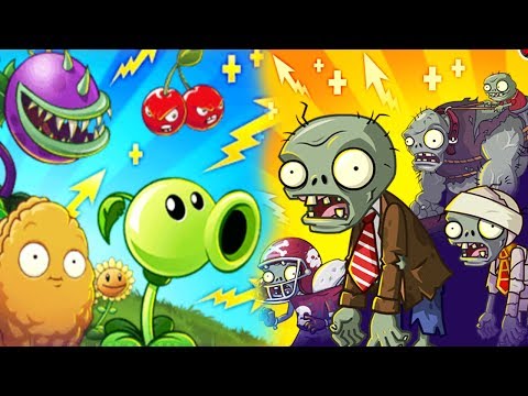 Boosted Plants vs BOOSTED Gargantuars Epic Quest - Plants vs Zombies 2