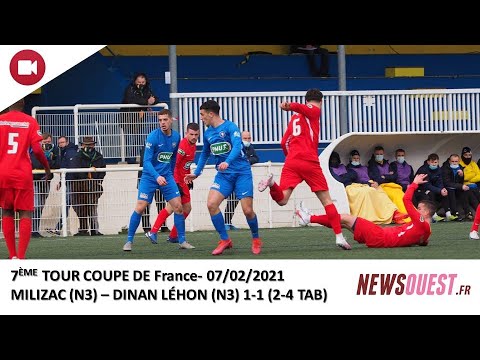 La séance de tirs au but complète entre Milizac Guipronvel (N3) et Dinan Léhon (N3)