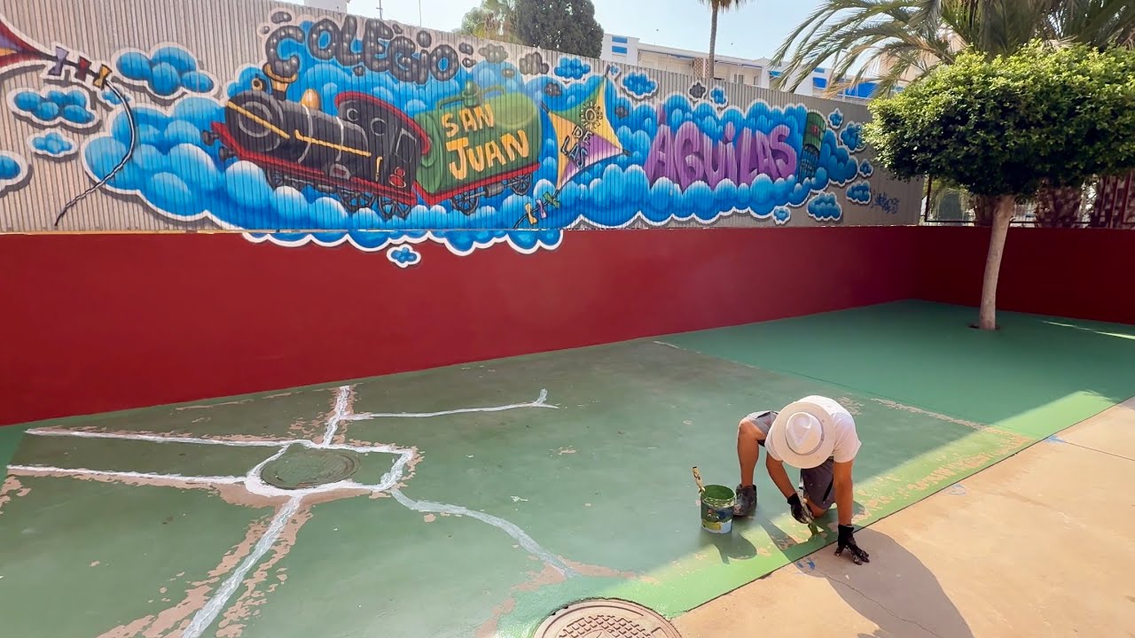 Los colegios de Águilas afrontan varios trabajos de mejora aprovechando el periodo vacacional de verano